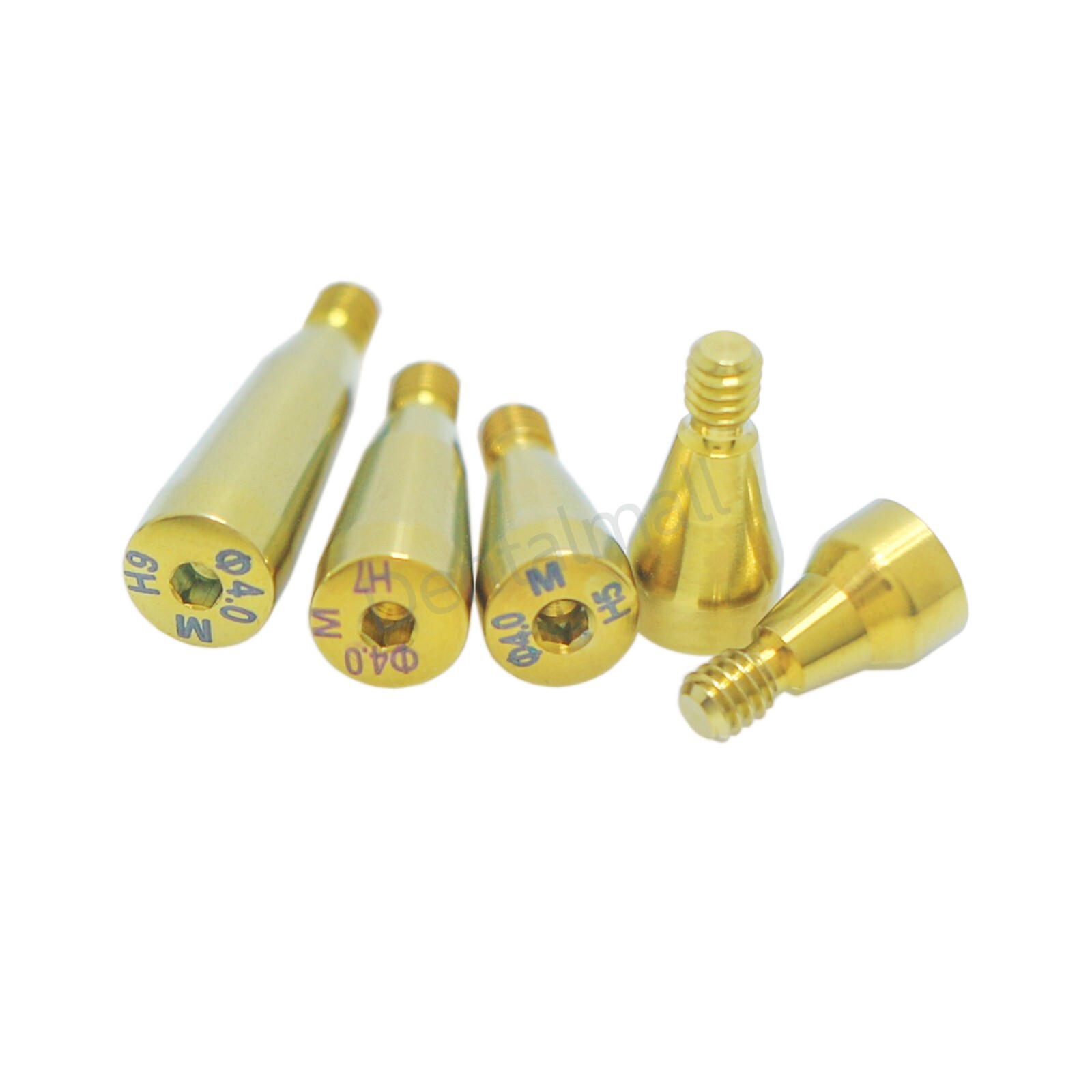 5Pcs Dental Healing Abutment Cover Screw Mini Regular Fit Osstem Hiossen