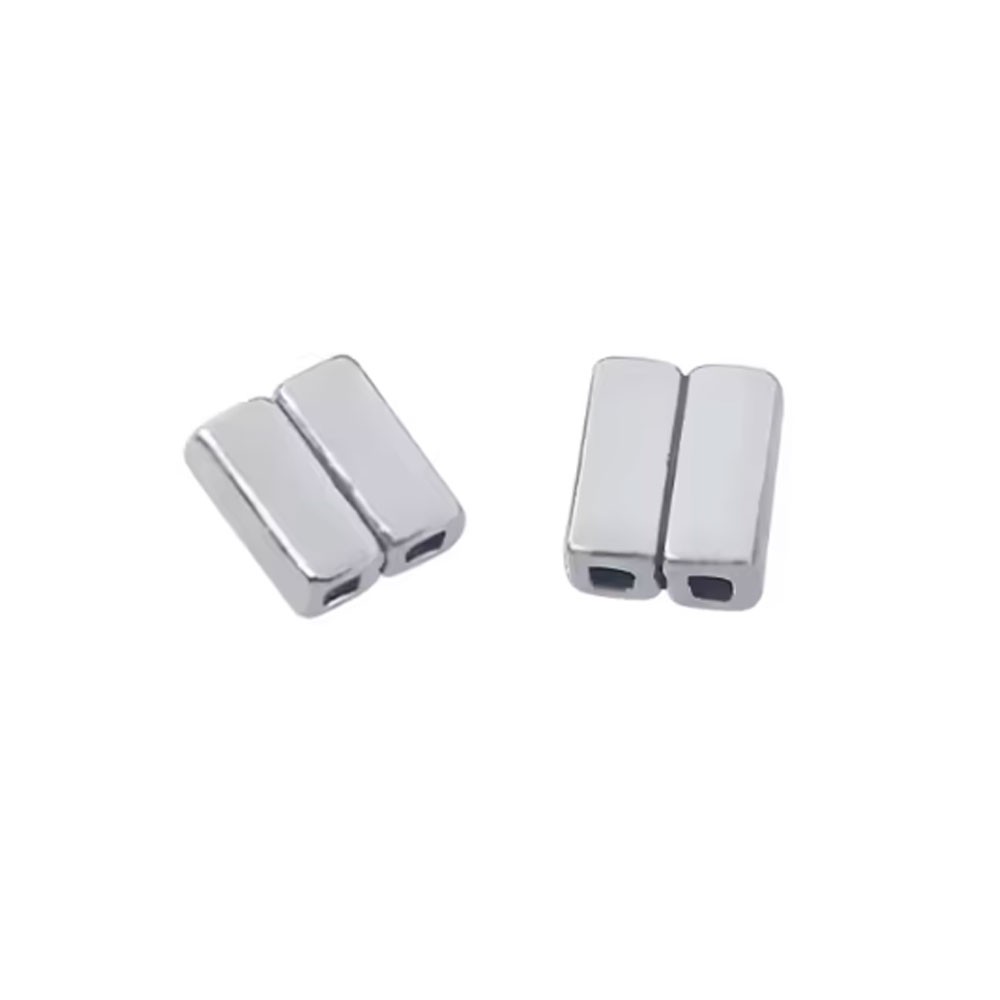 Dental Orthodontic Accessory Crimpable Hook Double Tube/ Cross Type 10pcs/bag