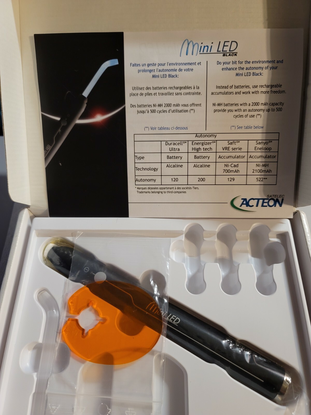Dental ACTEON SATELEC Mini Led FRANCE
