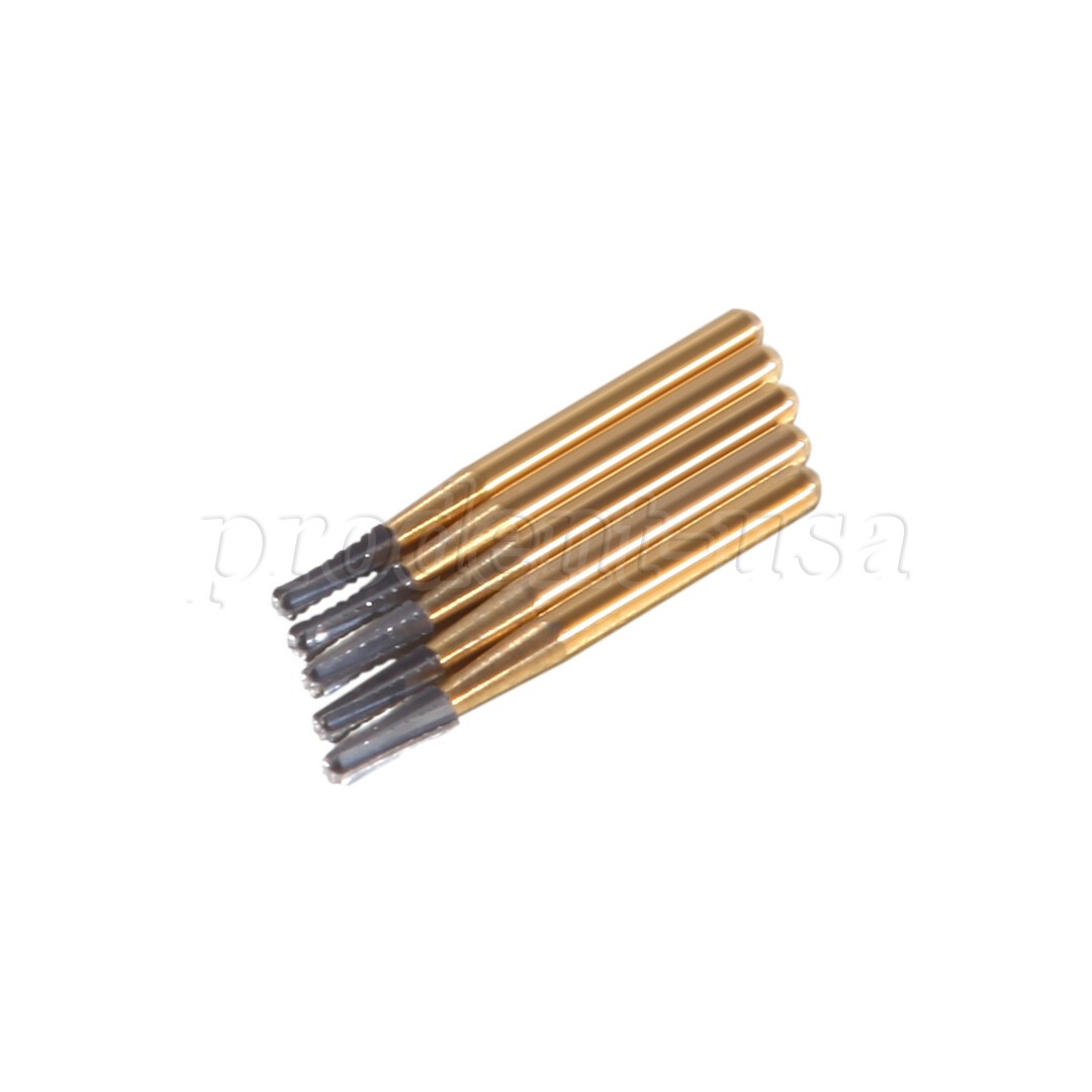5pcs /pack High Speed Dental Tungsten Steel Crown Metal Cutting Burs FG-1957 po