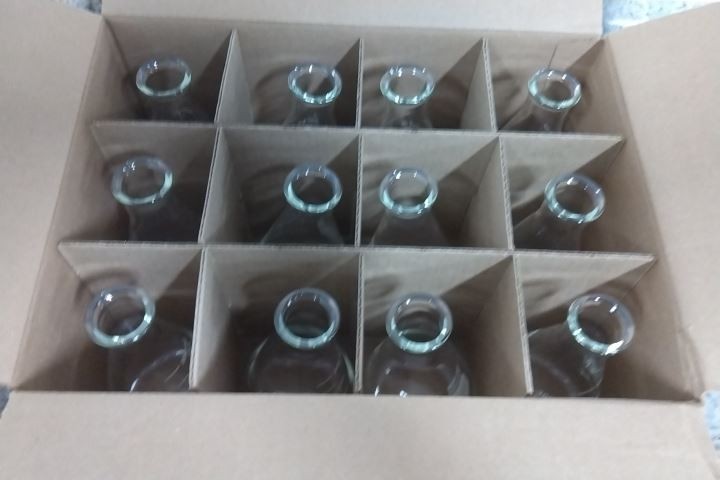 Pyrex 4980-300 12 Pk 300mL Capacity Glass Flask