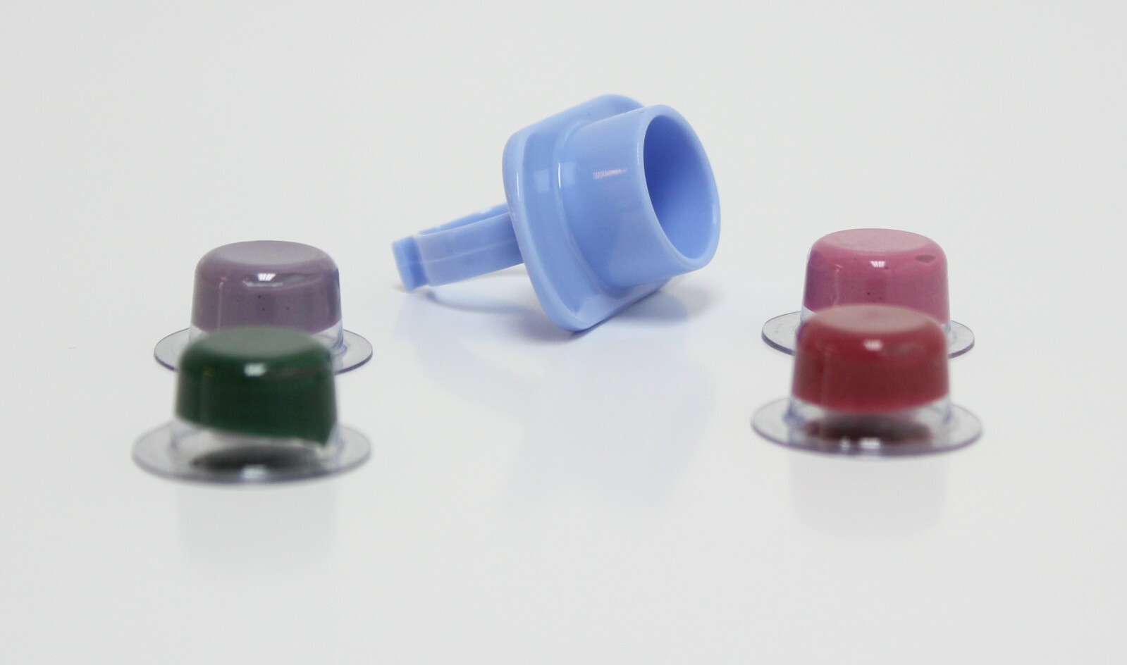 Prophy Paste Cups CHERRY MEDIUM Qartz 200/Box DENTAL NON SPLATTER W/FLOURIDE
