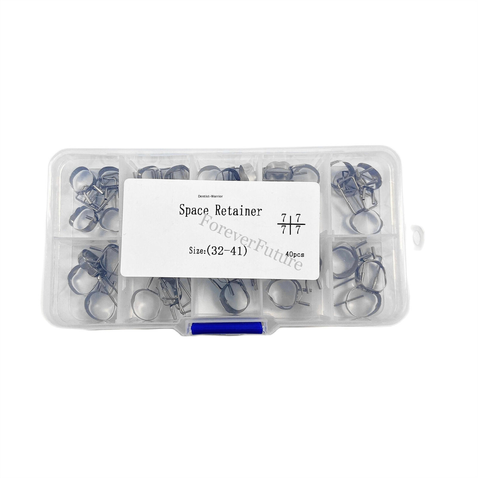 1-10Box Dental Teeth Brace Preformed Space Maintainer Retainer Molar Bands 2nd