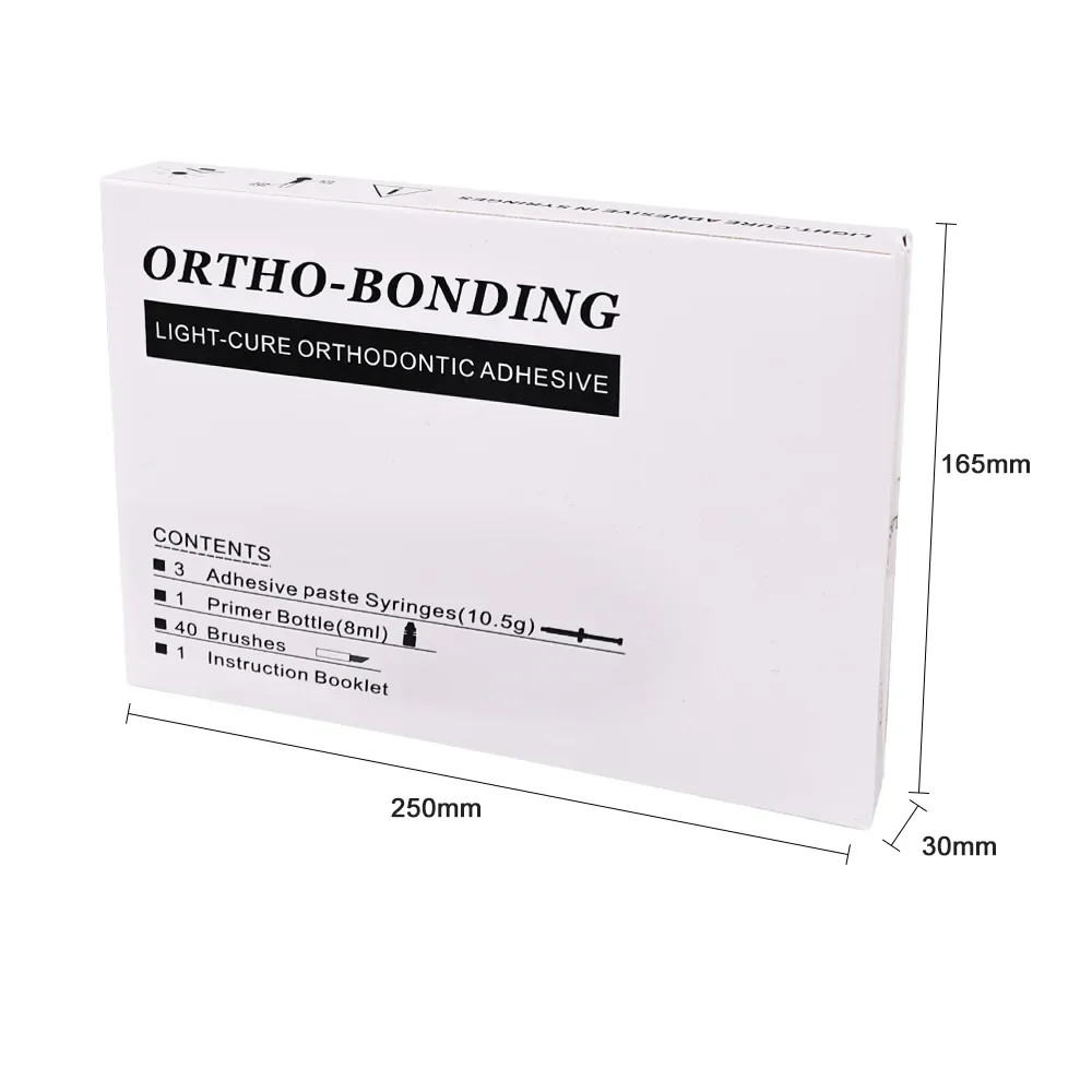 Dental Orthodontic Adhesive Kit Light Curing Direct Bonding System Bracket Brace