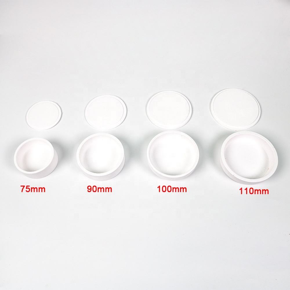 Dental Lab Zirconia Sintering Trays Round Crucible with Cover