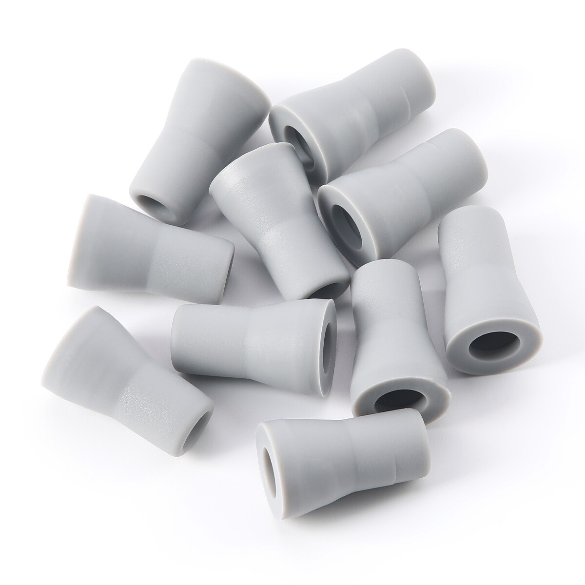 Dental Saliva Ejector Weak Suction Rubber Snap Tip Adapter Replacement 10Pcs/bag
