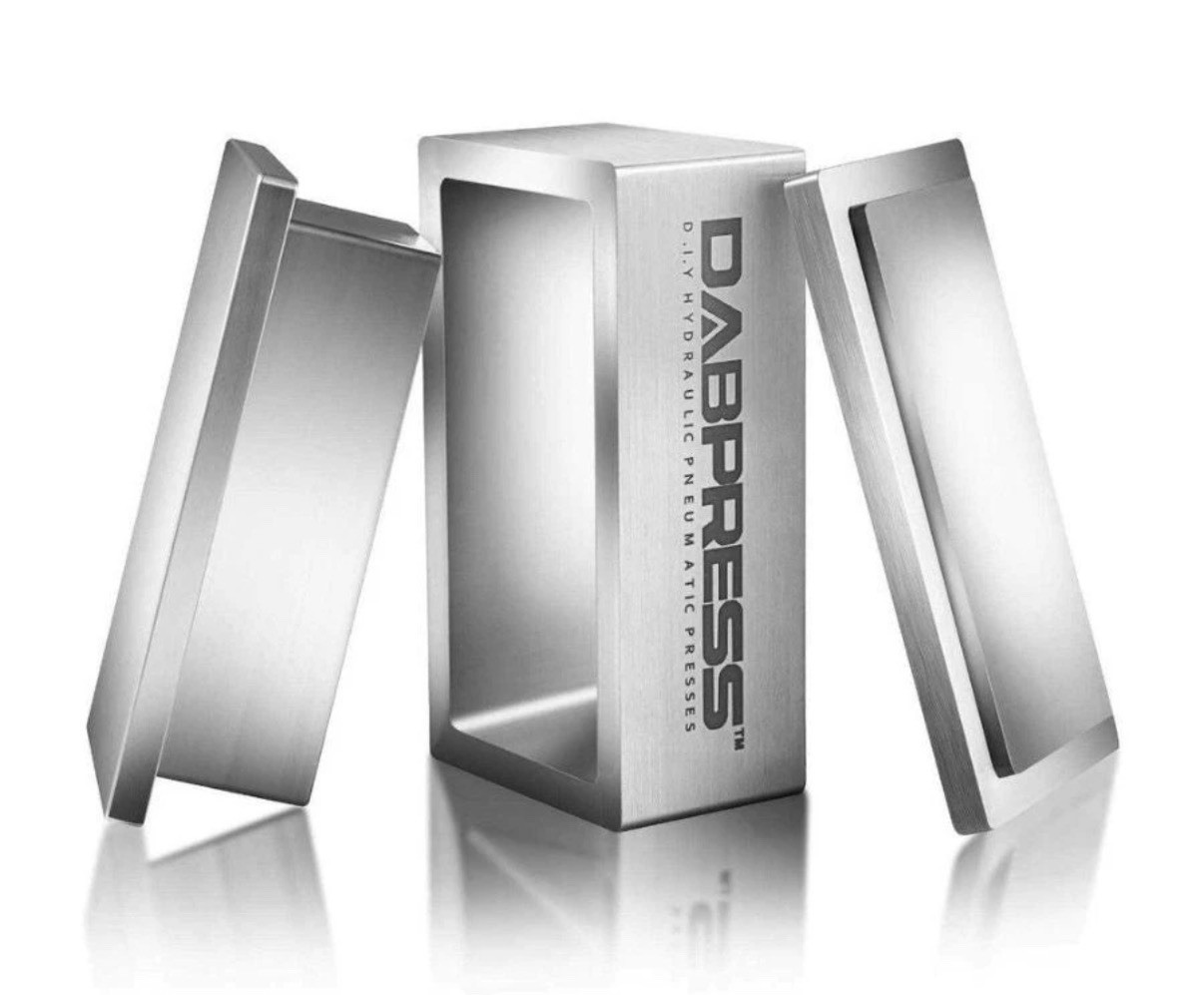 DABPRESS 2X4 Pre Press Mold- Pairs 2X4″ Filter Bags