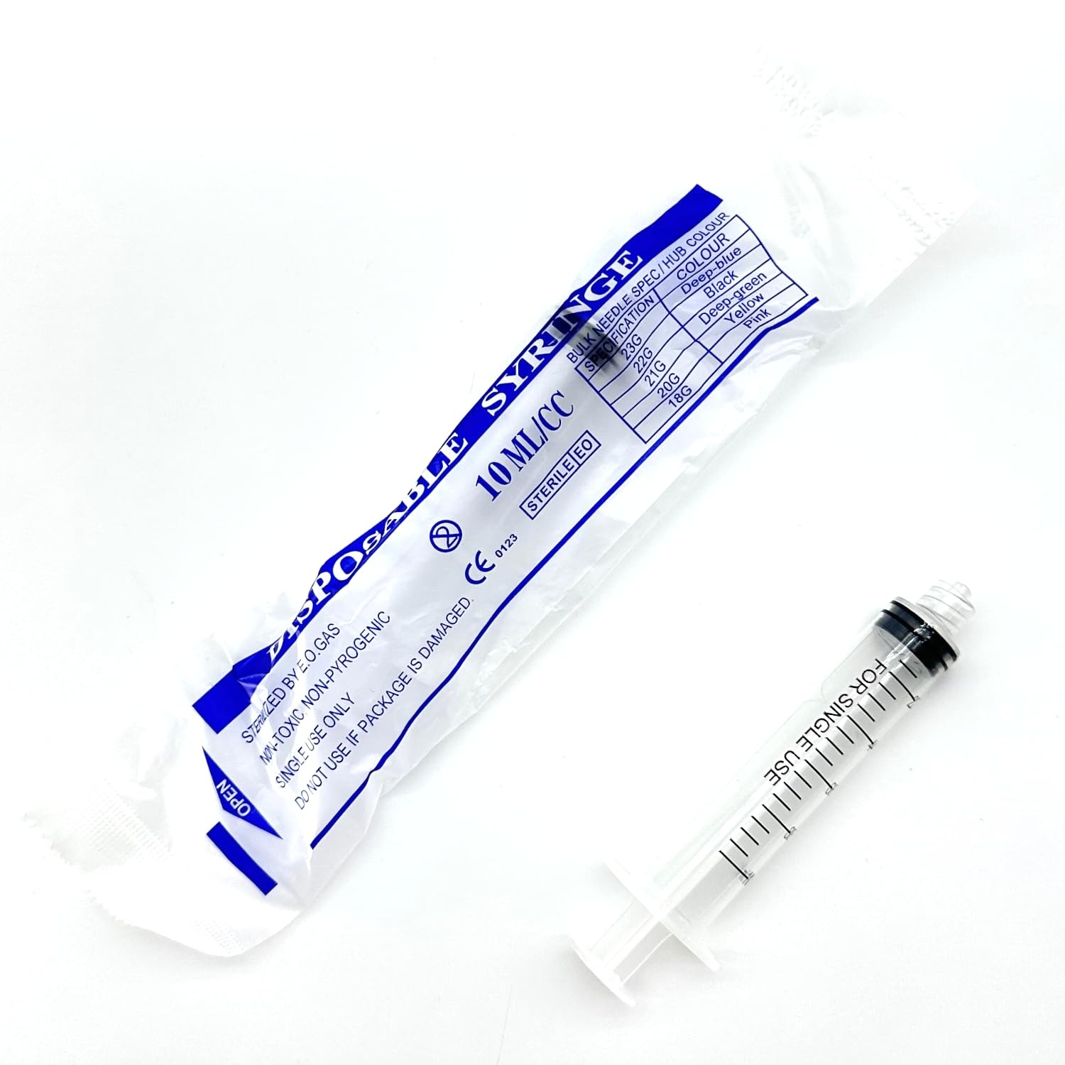 1mL Luer Slip Tip Syringes (No Needle) – 100-Count Bagged, Sterile & Individuall