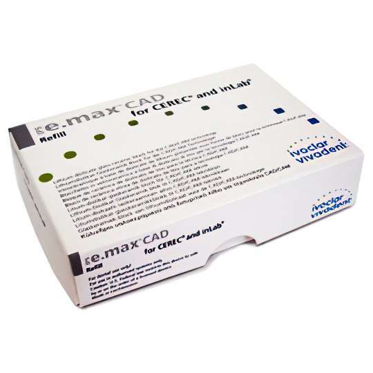 IPS e.max CAD CEREC Ivoclar HT Block, A1 C14, 5 blocks