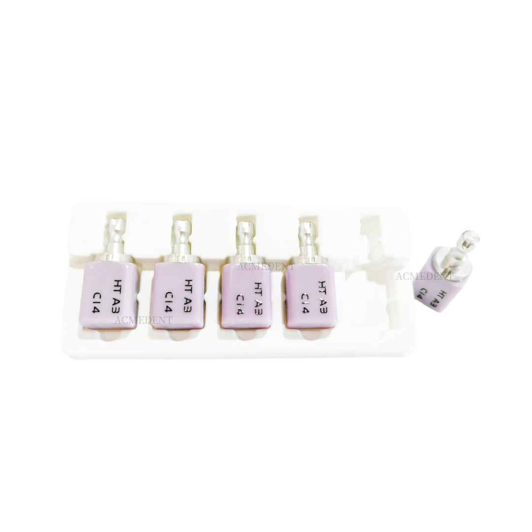 25Pcs Dental CAD CAM C14 Block HT LT Blocks Glass Ceramic Lithium Disilicate