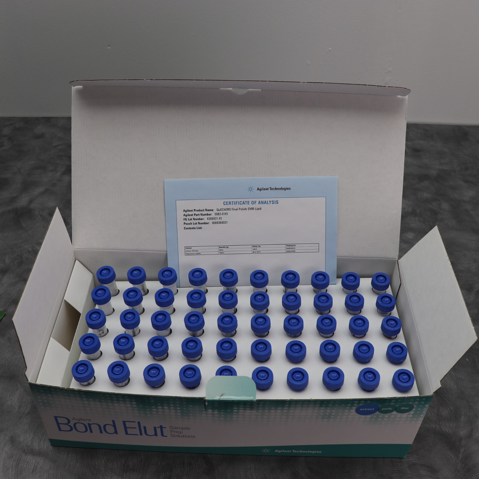 Bond Elut EMR-Lipid Polish 15 mL Tube 5982-0101