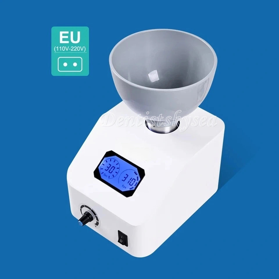 Dental Impression Alginate Mixer 300rpm Printing Material Gypsum Blender US/EU