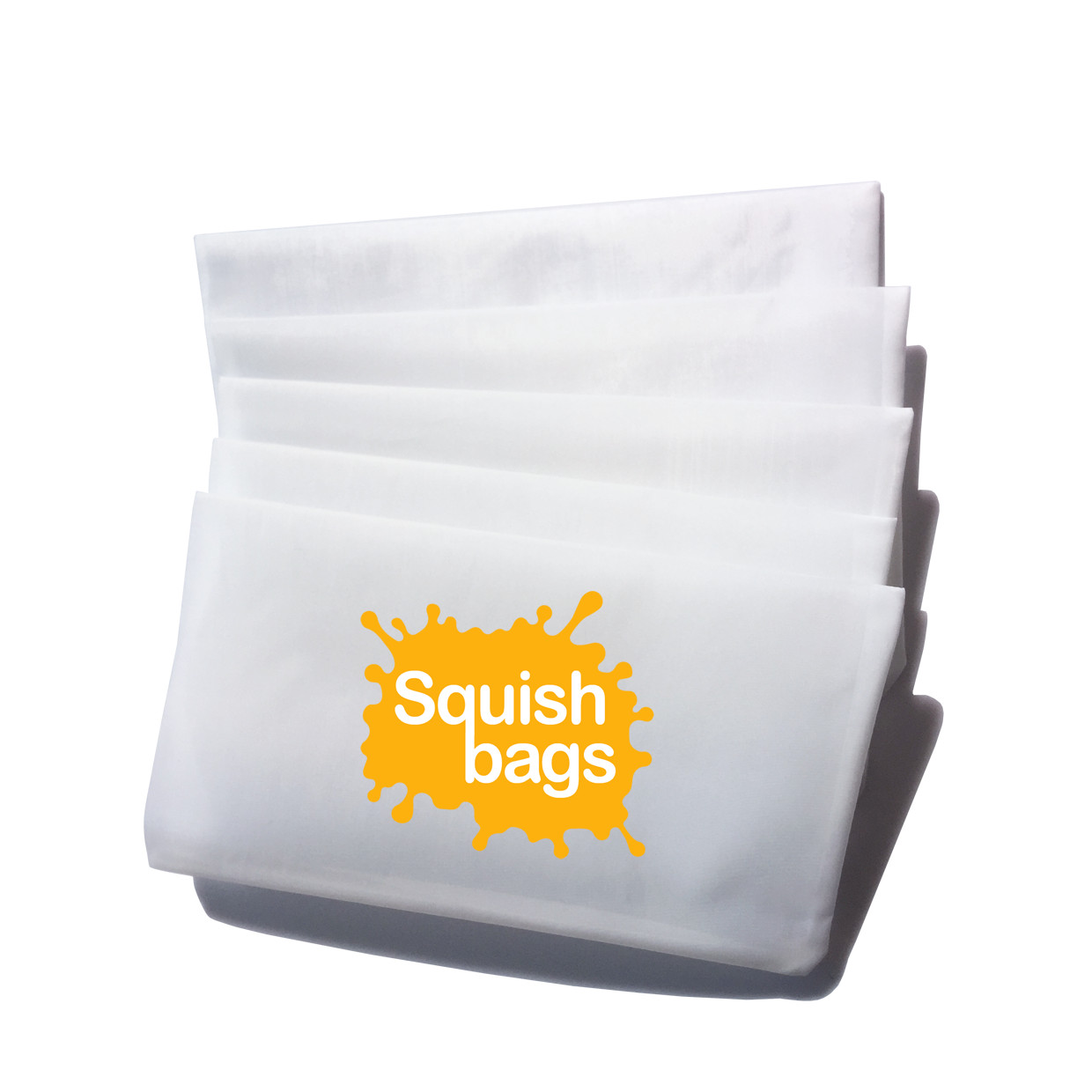 Squish Bags – Rosin Bags – 25 micron (2.5″ x 4.5″) – 50 pack