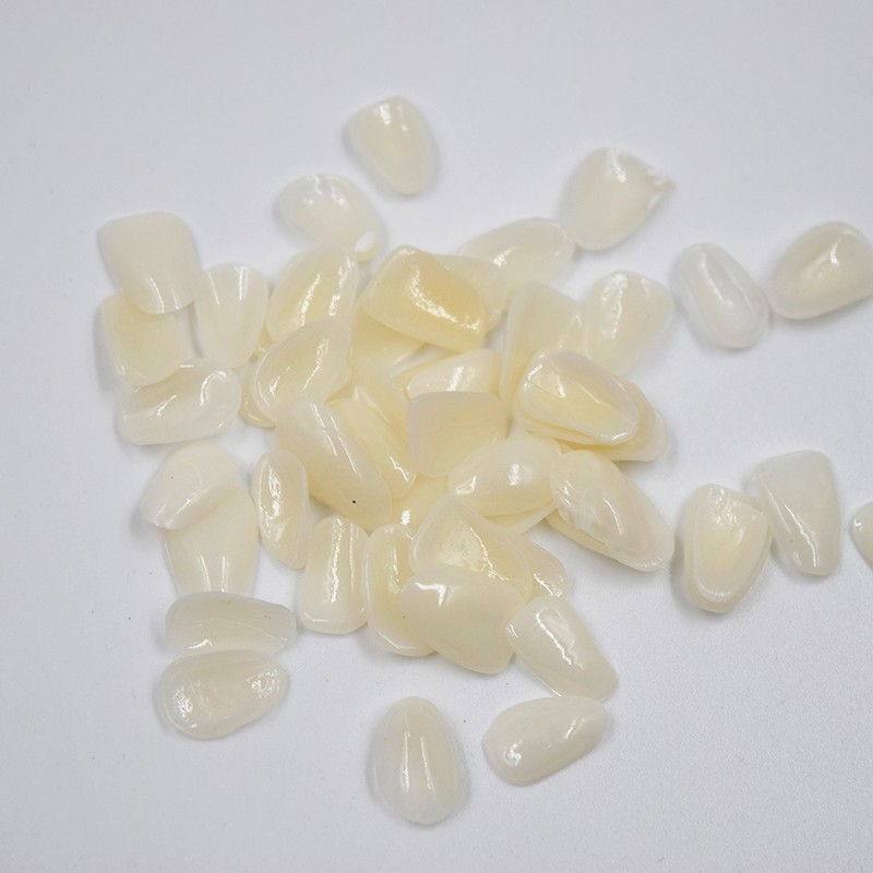 50Pcs/Pack Dental Anterior Molar Veneers Patch Porcelain Film Temporary Crown