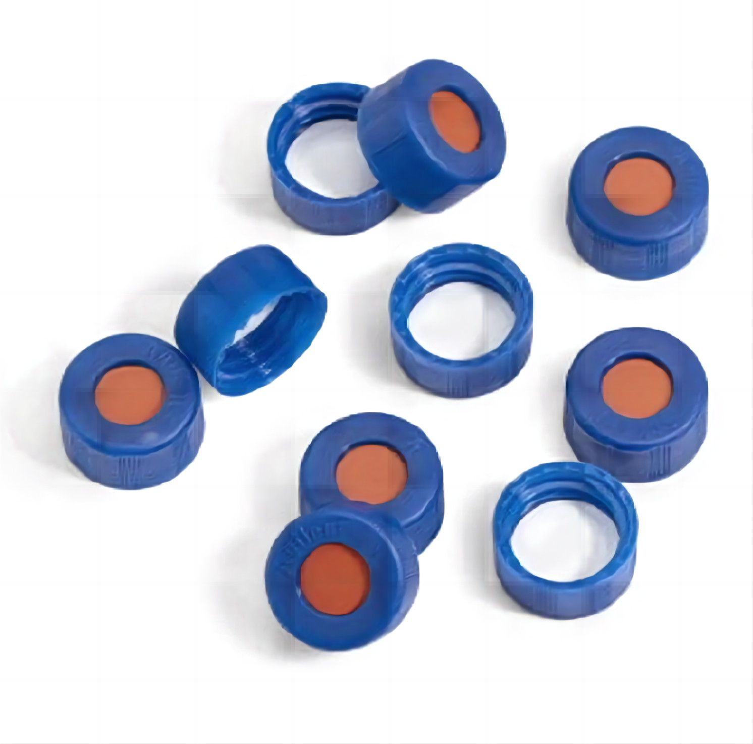 9mm HPLC Screw Top Caps, 100/pk