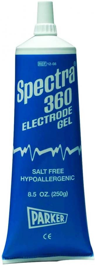 Spectra 360 Electrode Gel, Conductive Gel, 8.5 ounce Tube, Blue, 12-08