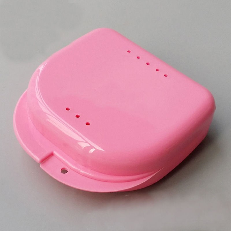 Orthodontic Retainer Box Teeth Mouth Denture Dental Case Guard Storage Container