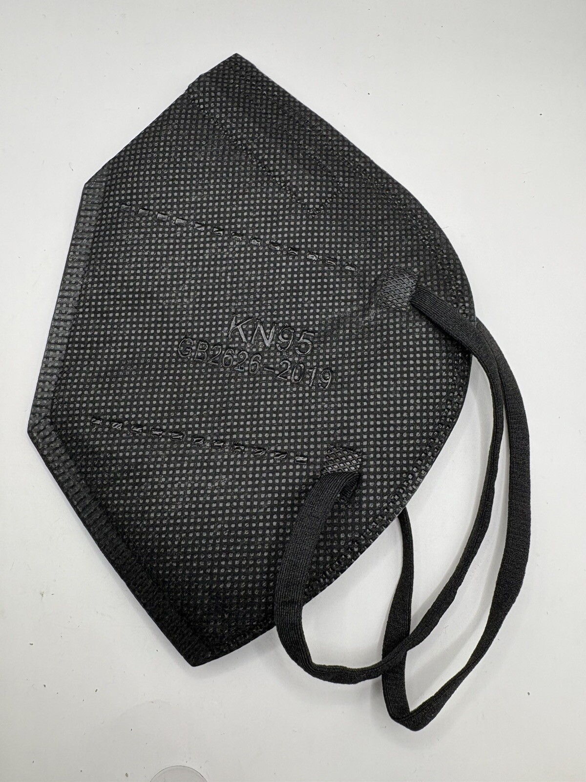 50 KN95 Disposable Face Mask- Black KN95– 5 Layer BFE 95% Disposable Respirator