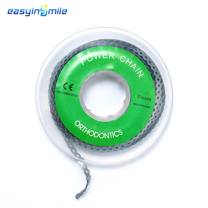 USA Dental Orthodontic Braces Power Chain Elastic Rubber Bands Long/Short/Close