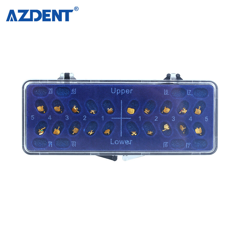 Dental Orthodontic Brackets Braces Roth MBT 022 018 1st/2nd Molar AZDENT