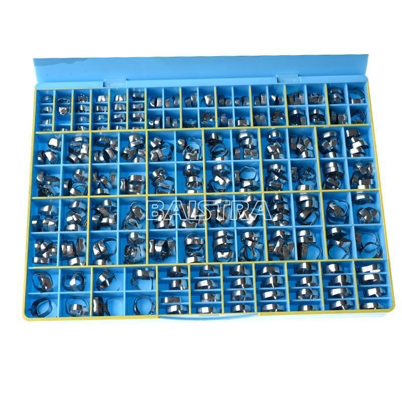 Dental Ortho Bands With Buccal Tube 1st/2nd Molar Roth/MBT 0.022 Single/Double