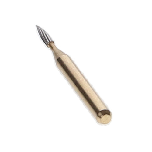 House Brand Dentistry FG #7901 12-Blade Needle Trimming Finishing Burs 100/Pk