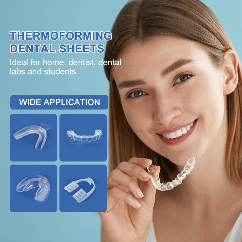 15 Slices Dental Lab Splint Thermoforming Material Hard 1.5mm for Vacuum Forming