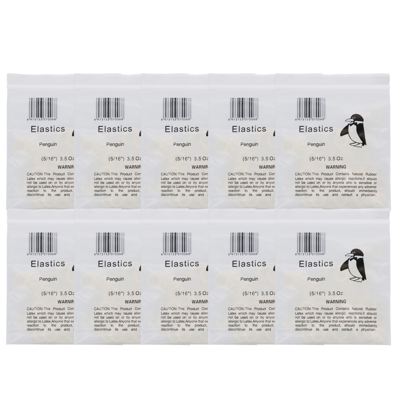 US Dental Orthodontic Rubber Bands Ortho Elastics Latex Brace 15 Size For Choice