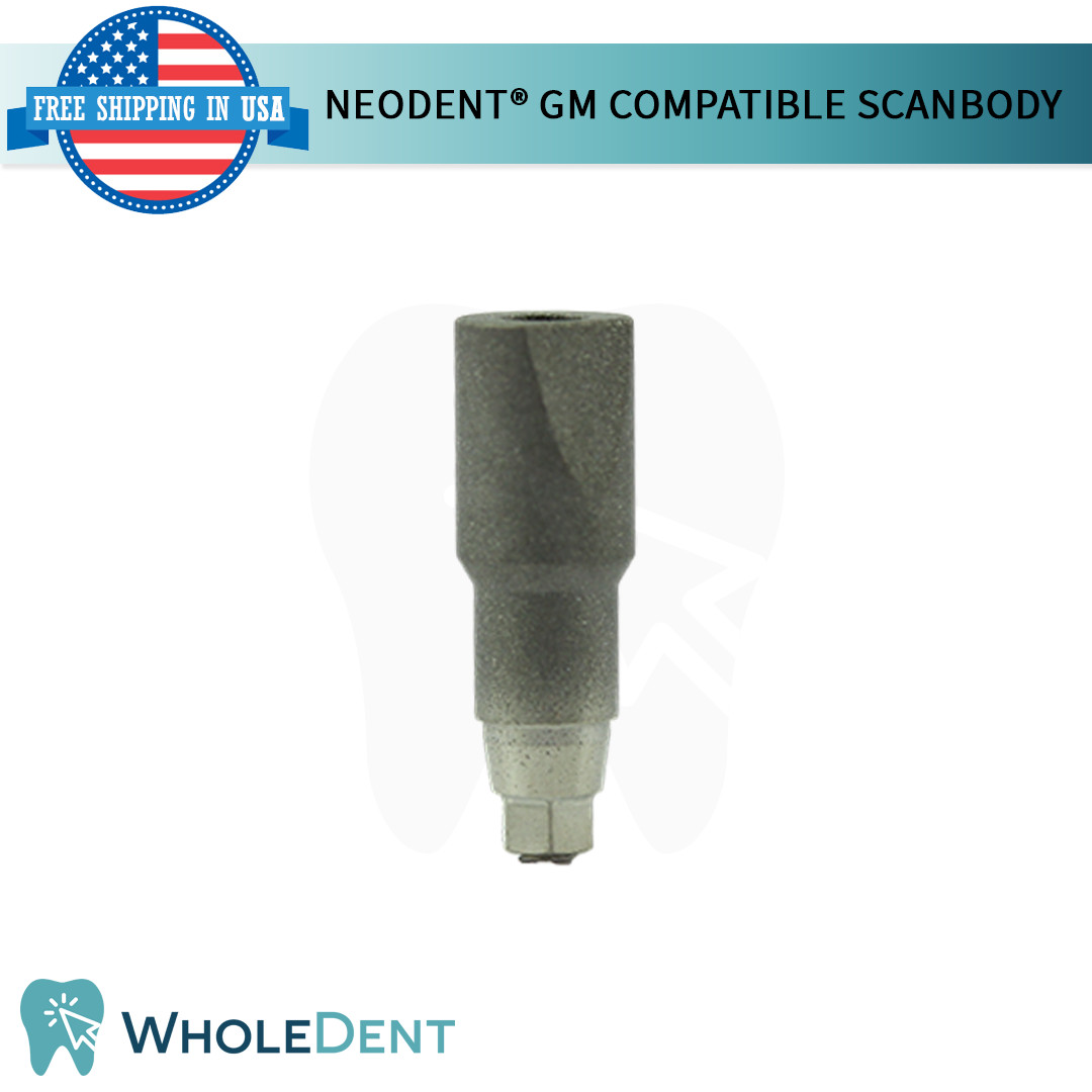Dental Titanium Scan Body Neodent® GM Compatible CAD CAM