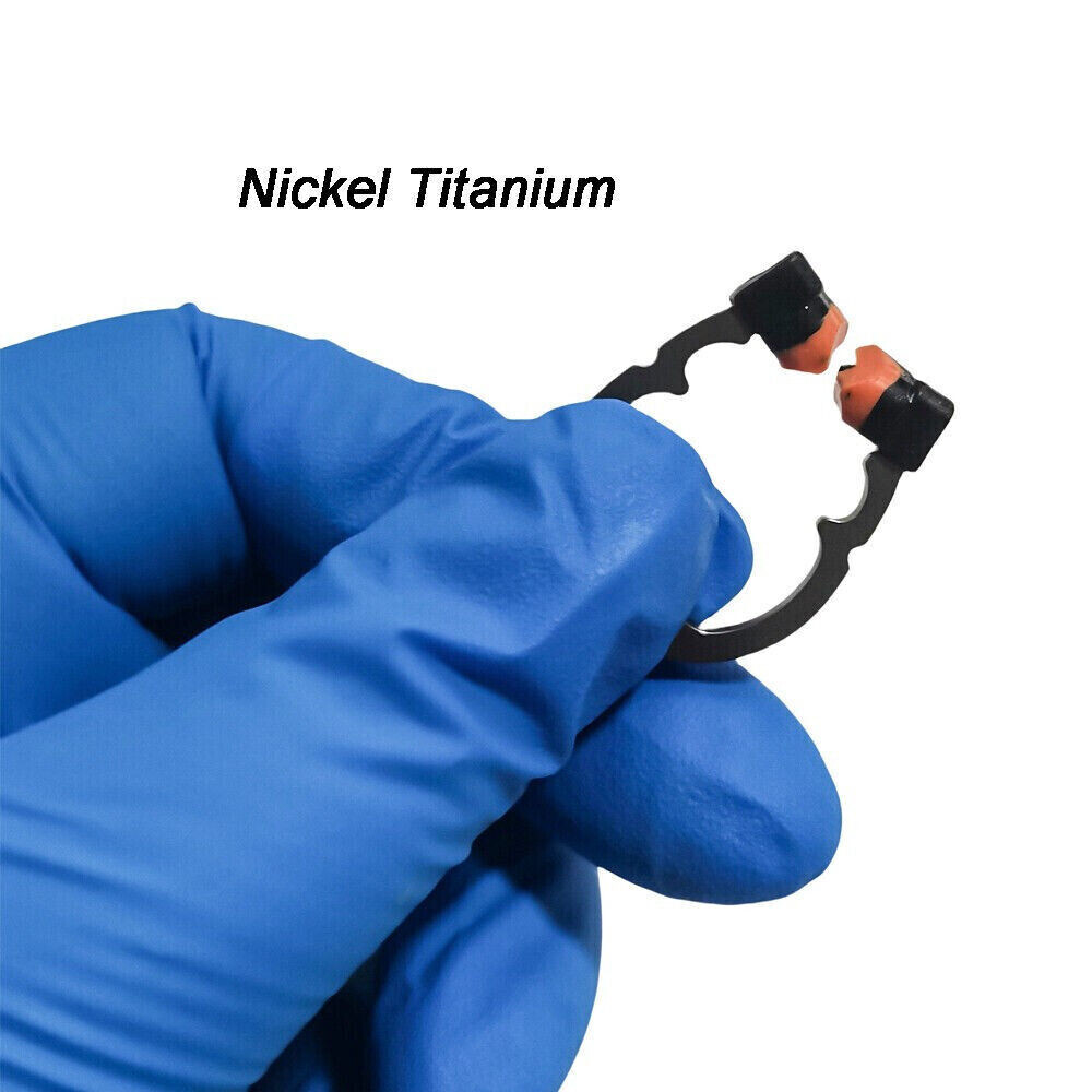 Dental Niti Titanium Alloy Matrix Bands Clamping Ring Big Wide Height 6.3mm
