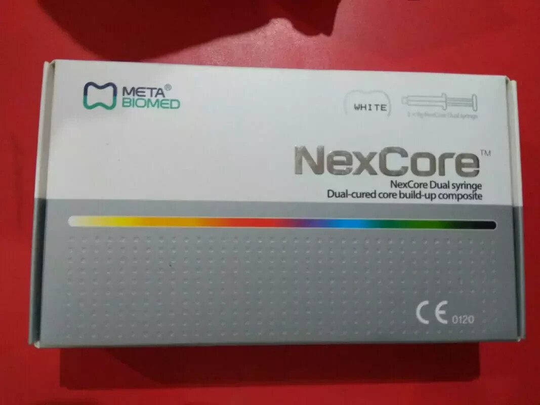 Meta Biomed Nexcore Dual Cured Core-Build Up Composite Resin Cement Dual Syr