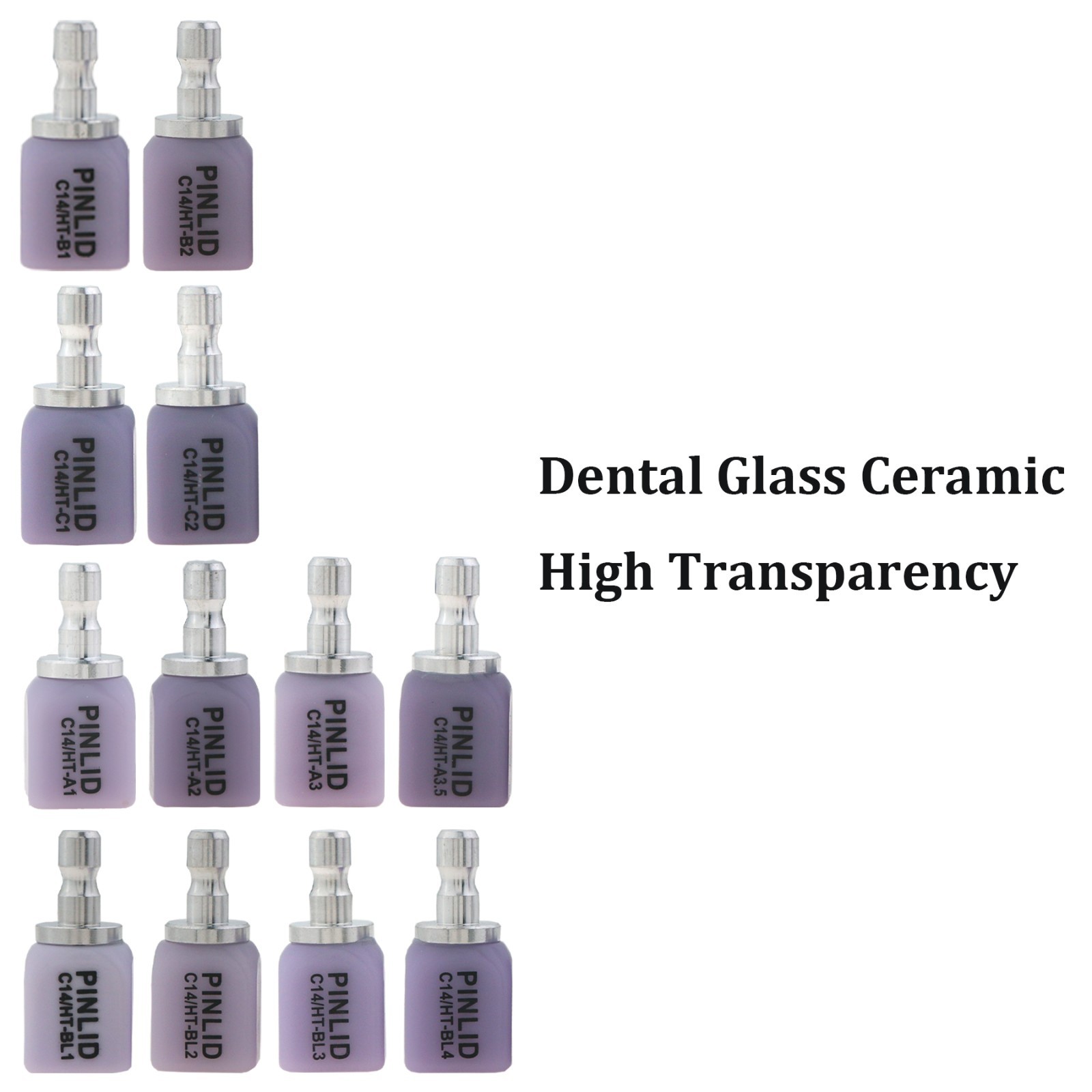US Lithium Disilicate Ceramic Block E.max CAD/CAM CEREC Inlab Dental Restoration