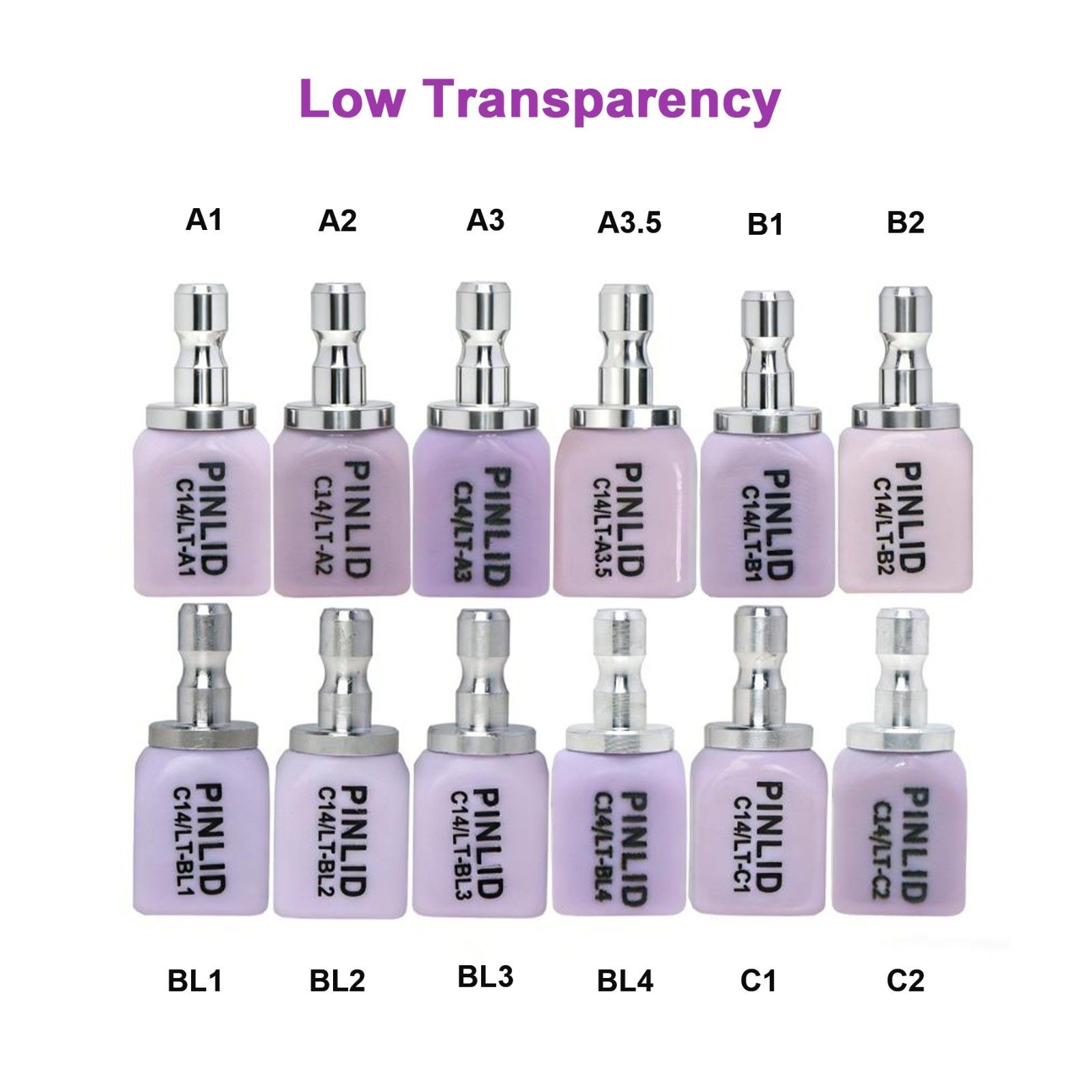 US Glass Ceramic Blocks Dental Emax CI4LT Lithium Disilicate CAD/CAM CEREC Block
