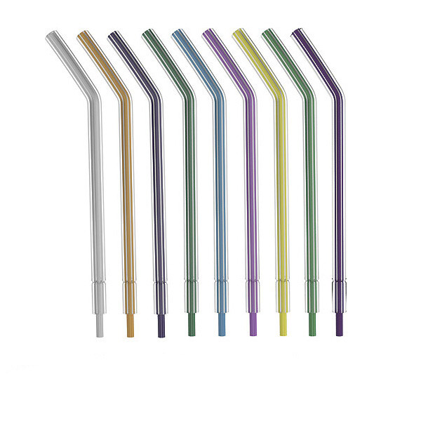 250 pcs Disposable Air Water Syringe Tips with Cores Compares to Crystal Tips