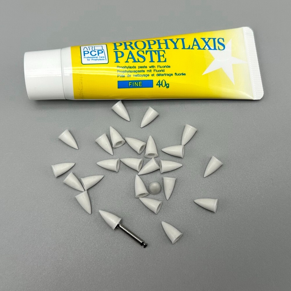 Dental Prophy Paste Fine Regular Grit Prophylaxis Tooth Polishing Paste 40g/tube