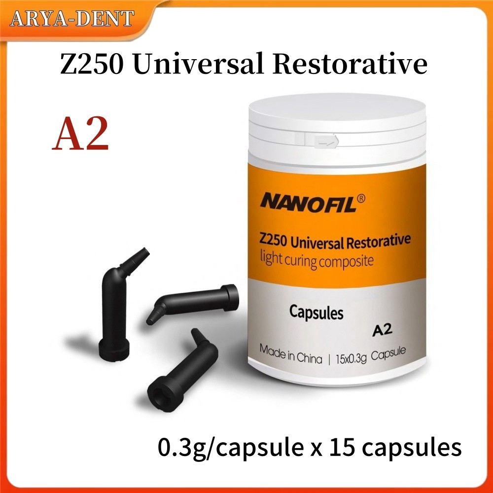 4.5g Dental Z250 Universal Restorative Light Curing Composite Resin Capsules A2