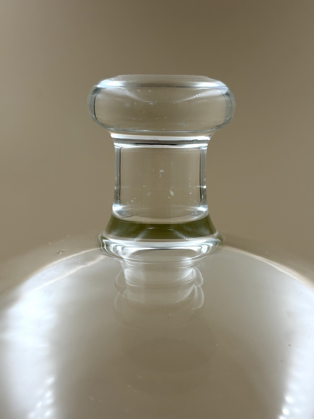 Pyrex Glass Bell Jar With Ground Flange