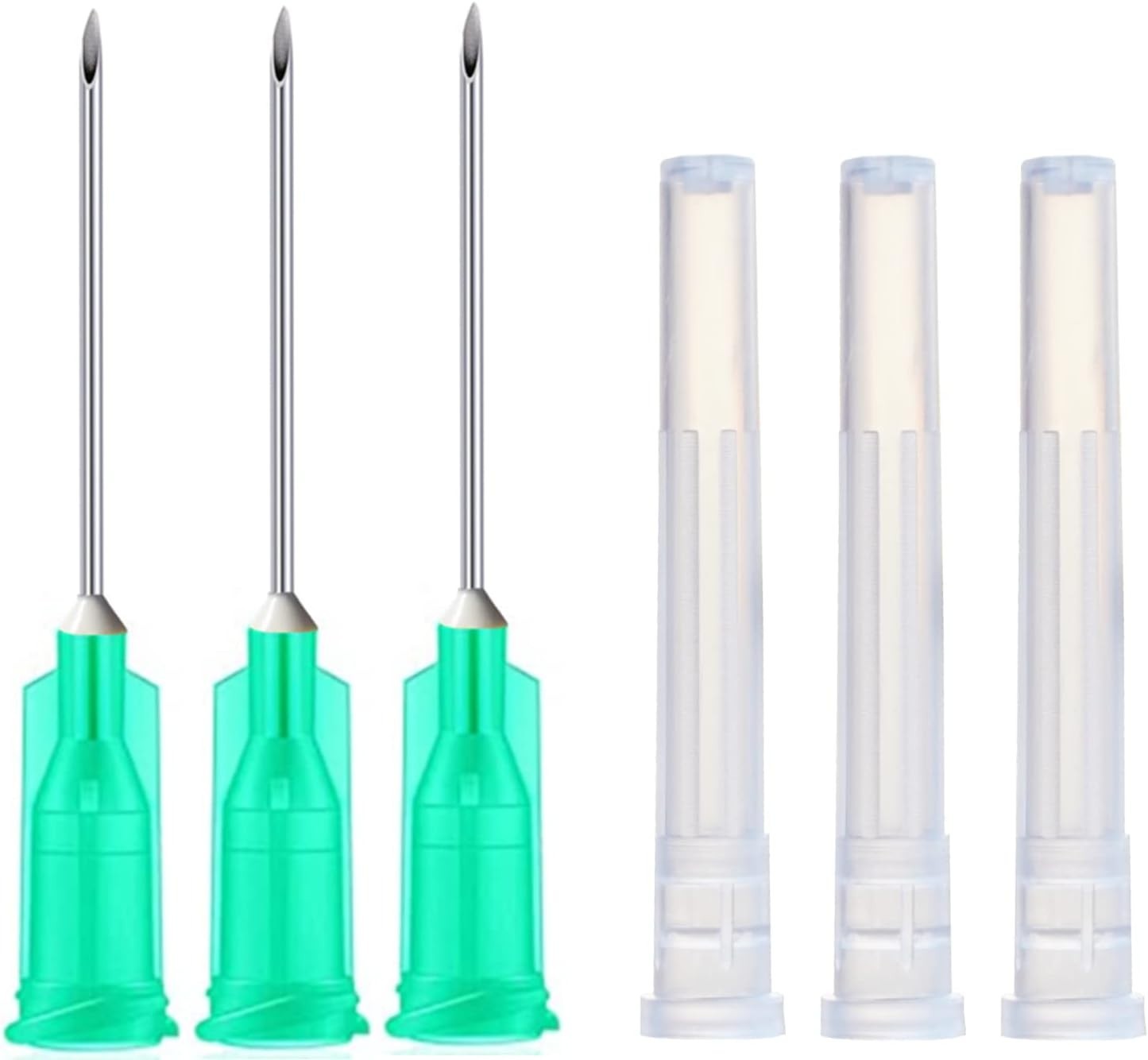 Versatile 21Ga 1-Inch Disposable Injection Needles – 100 Pack for Everyday Use