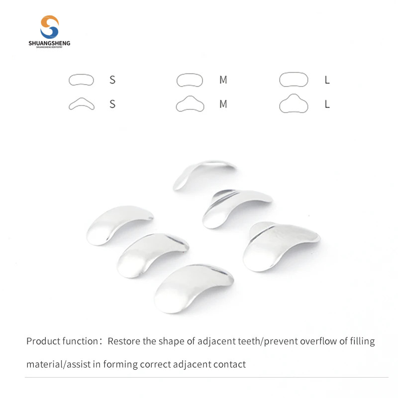 Dental Matrix Bands Anterior Proximal Strips Sectional Contoured Matrices Twin