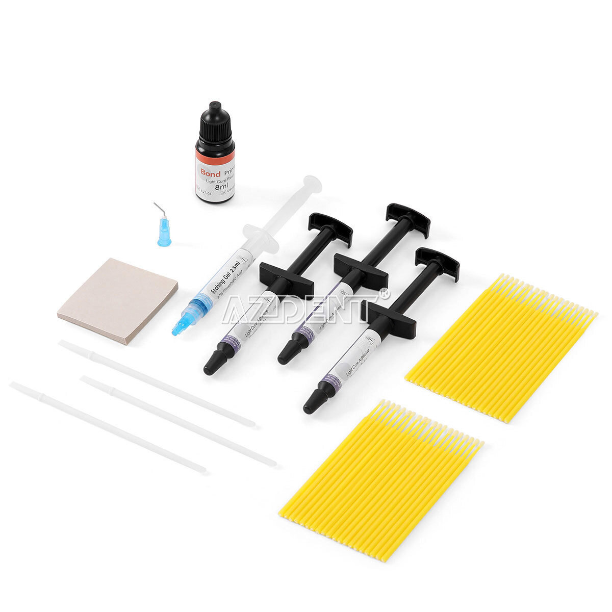 Dental Orthodontic Light Cure Bracket Braces Glue Bonding Resin/Etching Gel