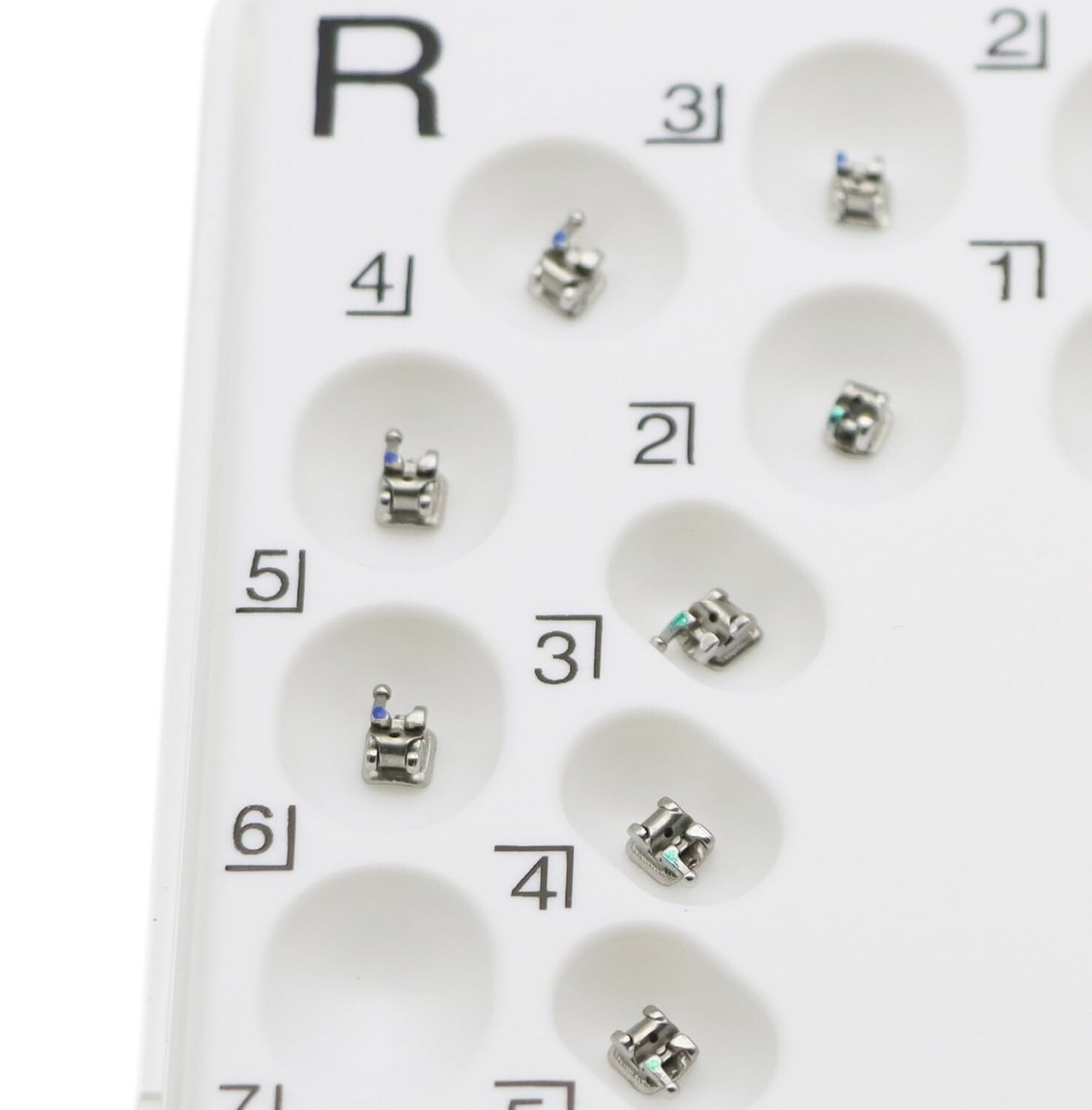 20PCS/Pack Braces, Shinye Braces Dental Orthodontic brackets ROTH-022 345 hooks