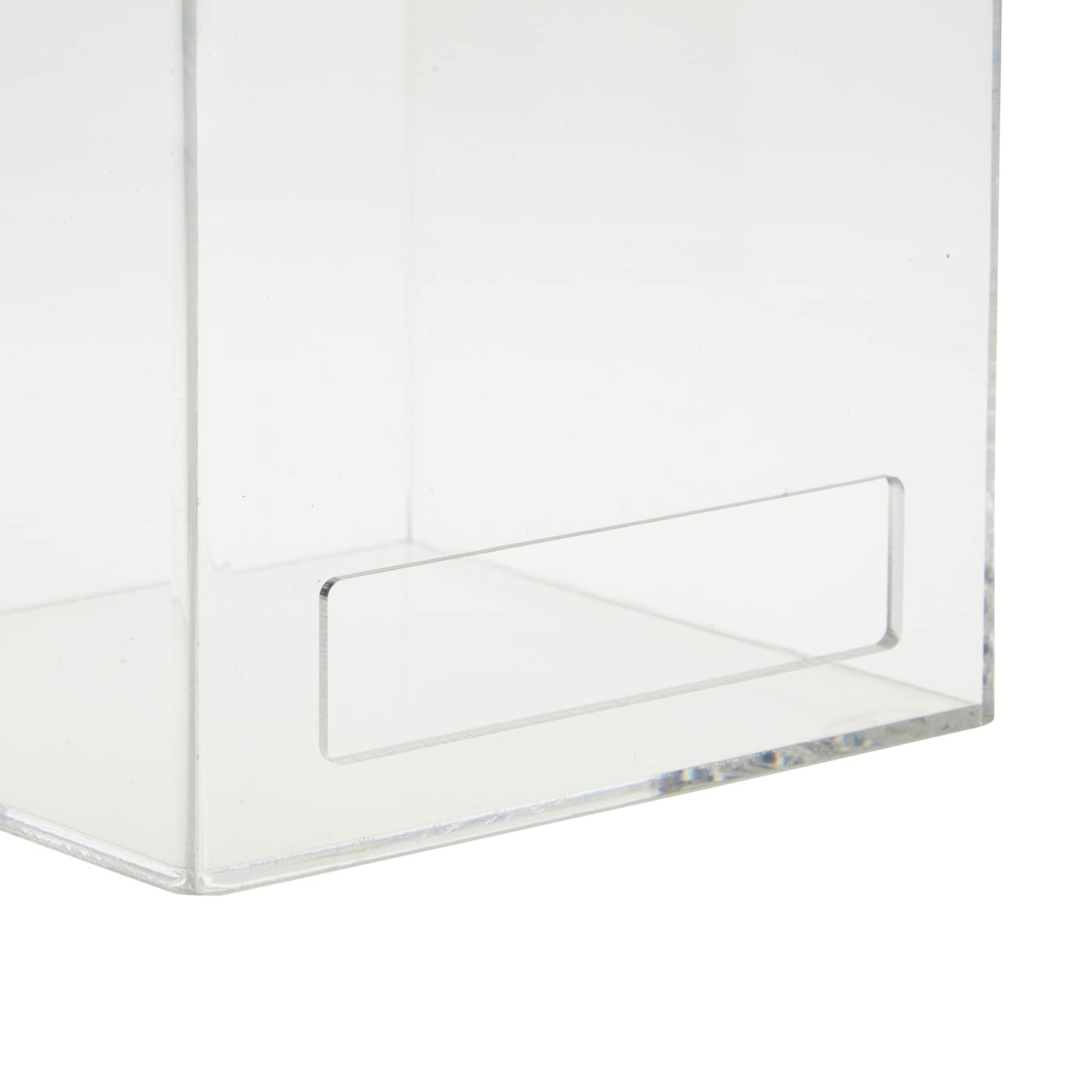 Okuna Outpost Wall Mount Glove Dispenser – 5 x 4.5 x 8.5 In, Clear