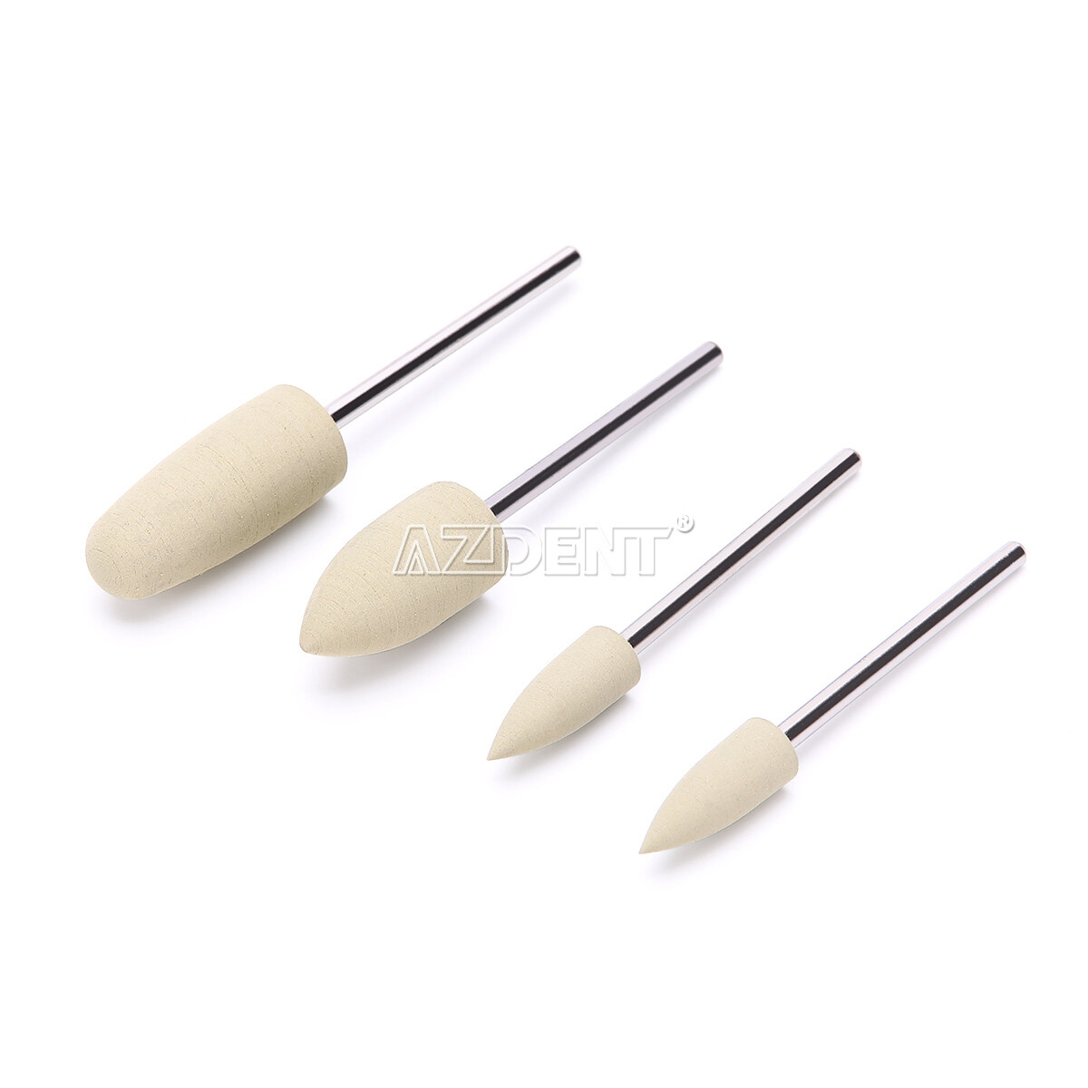 US Dental Polishing Burs Resin Base Acrylic Invisible Denture Silicone Grinding