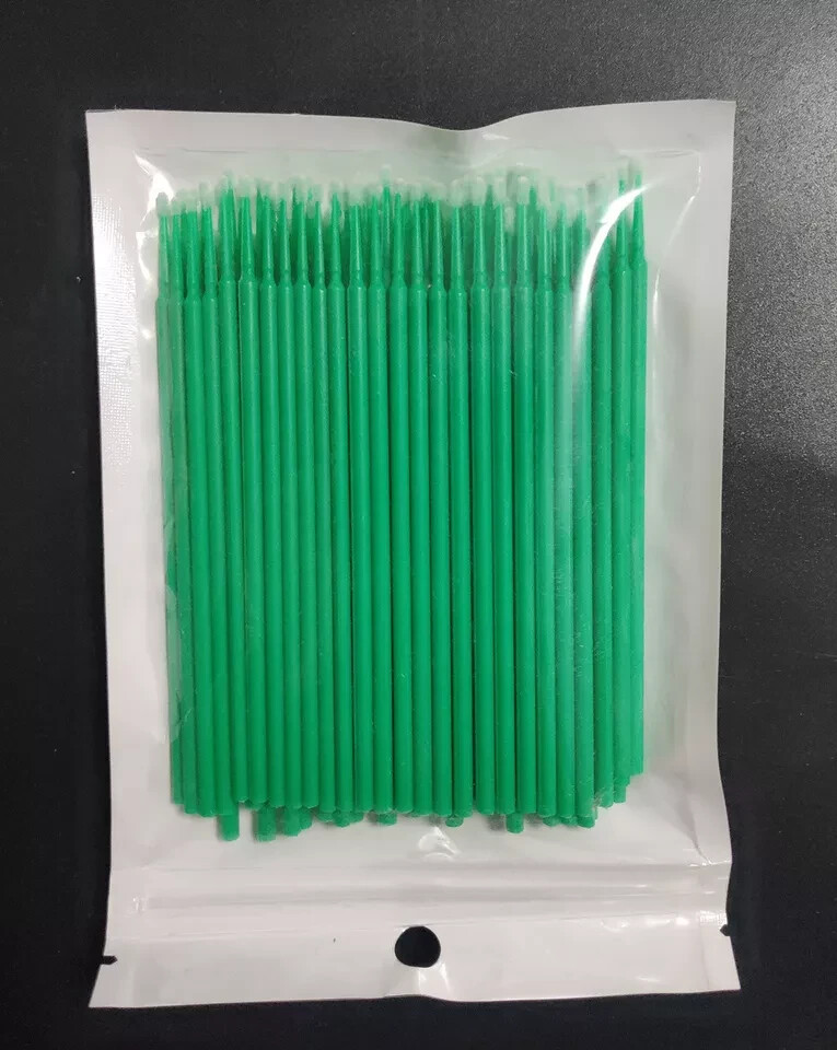 600Pcs Dental Swabs Disposable Applicators Micro Brush Stick Eyelash Extension