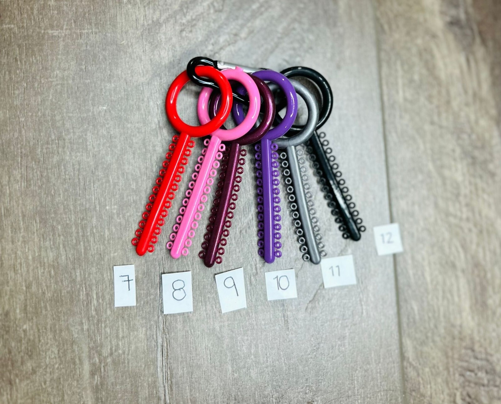Dental Orthodontic Ligature Ties Elastic Rubber 1040 Pcs