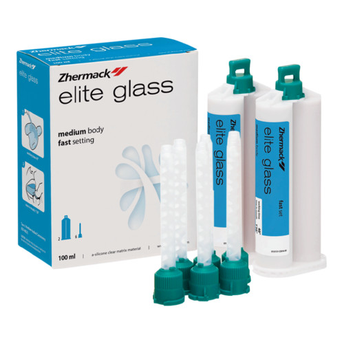 Zhermack Elite Glass Transparent A Silicone VPS Injction Moulding Veneer