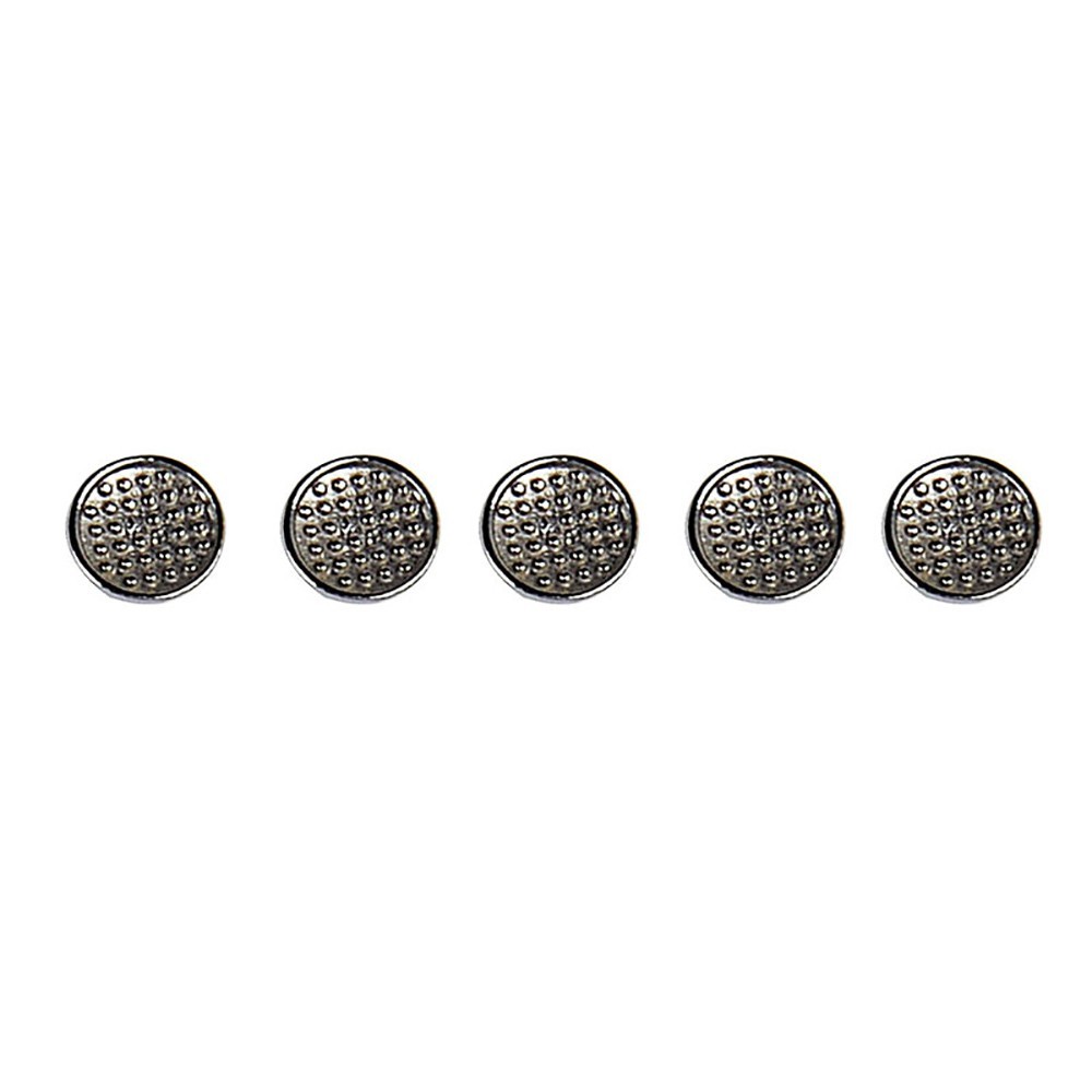 5 packs Dental Orthodontics Bondable Lingual Buttons with Hook Round Base AZDENT