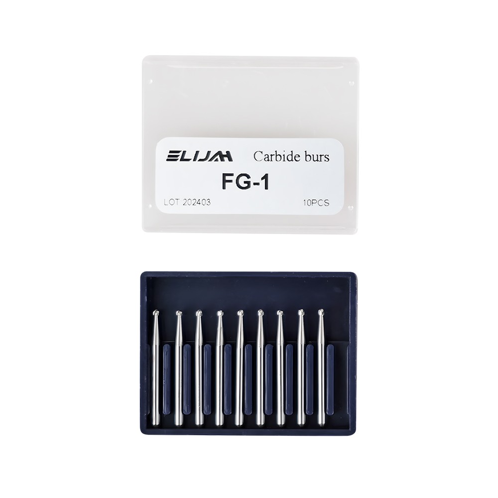 20 Types Dental Round Tungsten Carbide FG Bur For Surgical High Speed Handpiece
