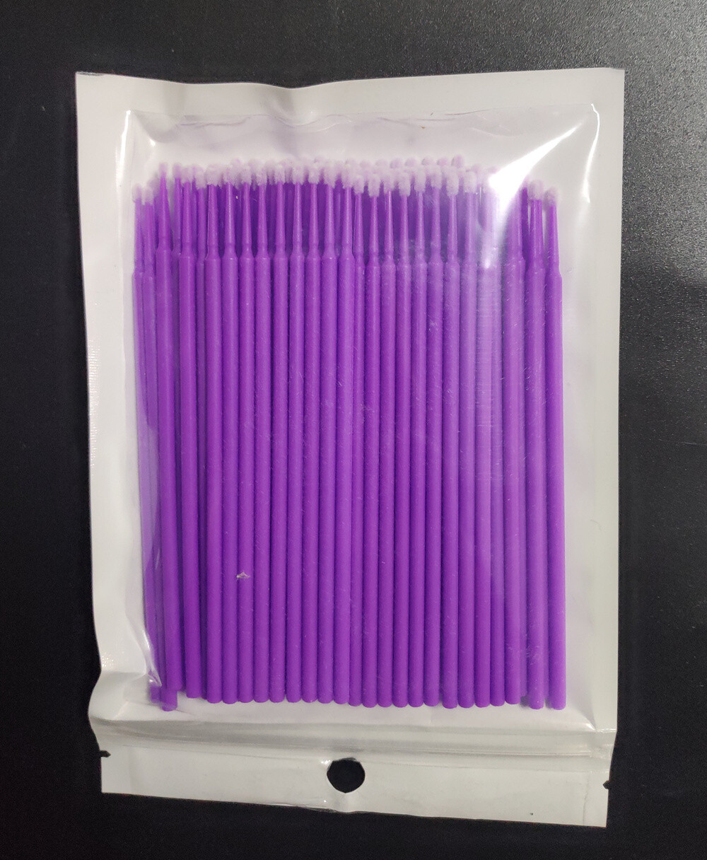 200Pcs Dental Swabs Disposable Applicators Micro Brush Stick Eyelash Extension