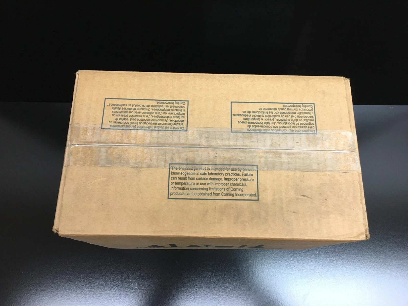 Pyrex REF 5020-250 Flask 250mL Erlenmeyer Narrow Mouth with PYREX Full Case